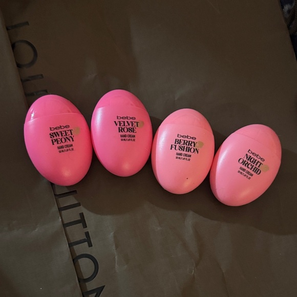 Bebe Pink Hand Cream Collection